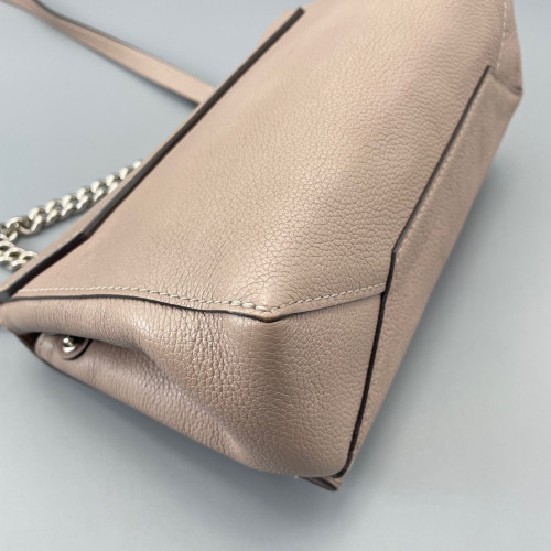 Louis Vuitton Lockme II Chain Bag BB Calfskin Light Tan