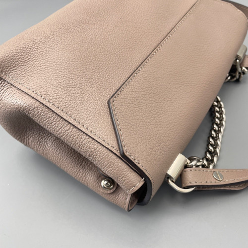 Louis Vuitton Lockme II Chain Bag BB Calfskin Light Tan