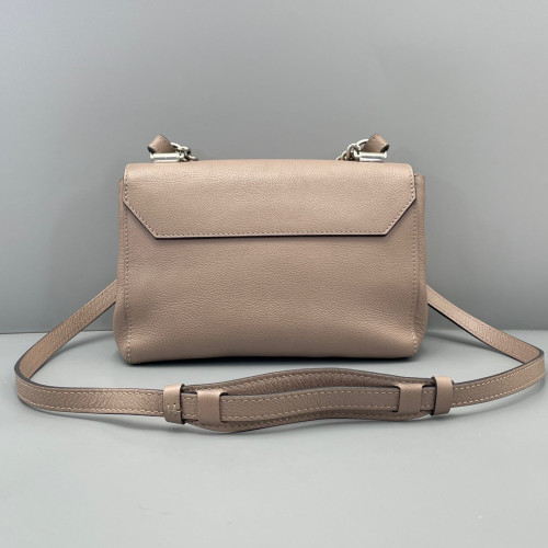 Louis Vuitton Lockme II Chain Bag BB Calfskin Light Tan