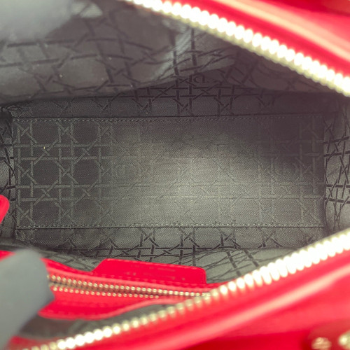 Dior Medium Lady Dior Calfskin Fuchsia