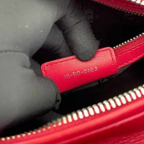 Dior Medium Lady Dior Calfskin Fuchsia