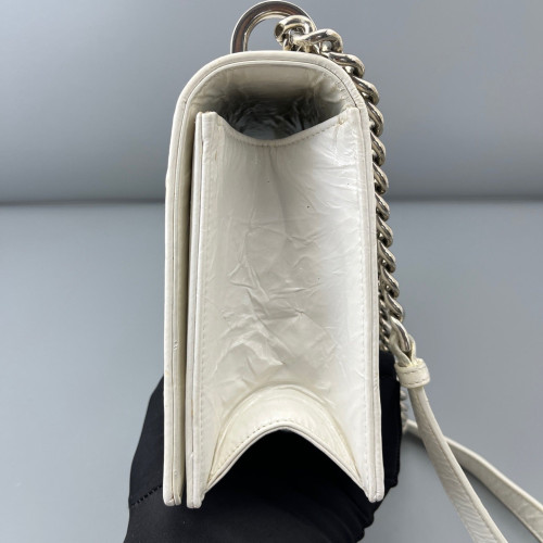 Dior Shoulder Bag Calfskin White Dior Shoulder Bag Calfskin White