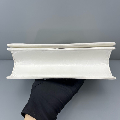 Dior Shoulder Bag Calfskin White Dior Shoulder Bag Calfskin White