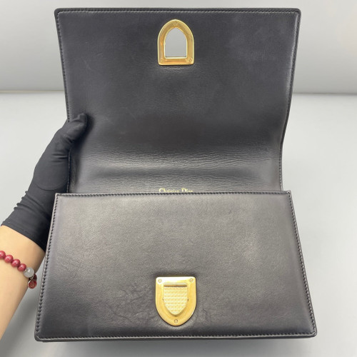 Dior Studded Medium Diorama Calfskin Black Dior Studded Medium Diorama Calfskin Black