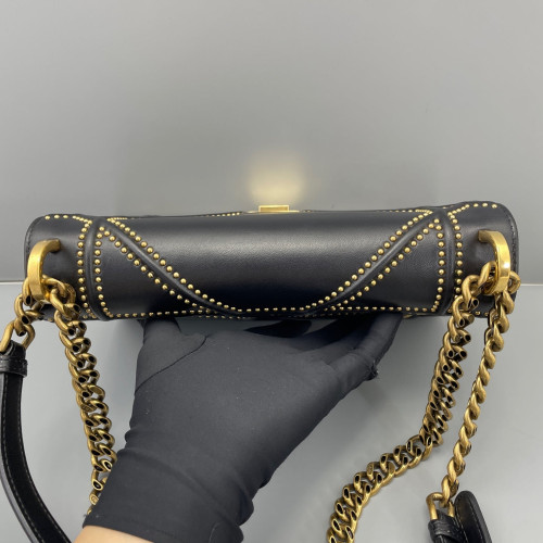 Dior Studded Medium Diorama Calfskin Black Dior Studded Medium Diorama Calfskin Black