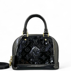Louis Vuitton Alma BB Vernis Black