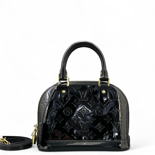 Louis Vuitton Alma BB Vernis Black