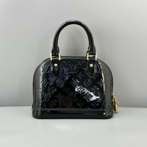 Louis Vuitton Alma BB Vernis Black