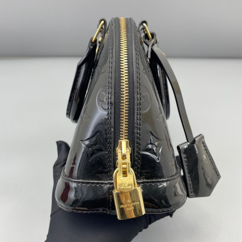 Louis Vuitton Alma BB Vernis Black