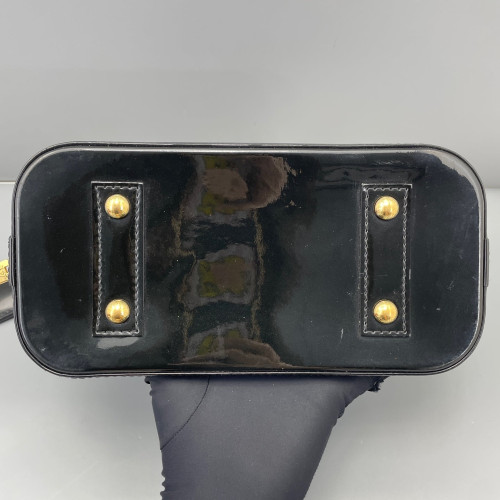 Louis Vuitton Alma BB Vernis Black