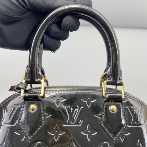 Louis Vuitton Alma BB Vernis Black