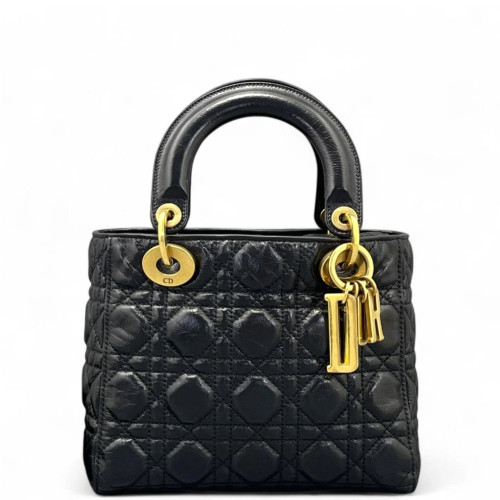 Dior Small Lady Dior Lambskin Black