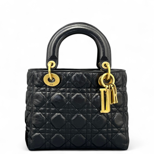 Dior Small Lady Dior Lambskin Black