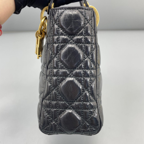 Dior Small Lady Dior Lambskin Black