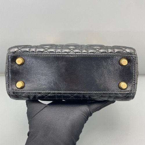 Dior Small Lady Dior Lambskin Black