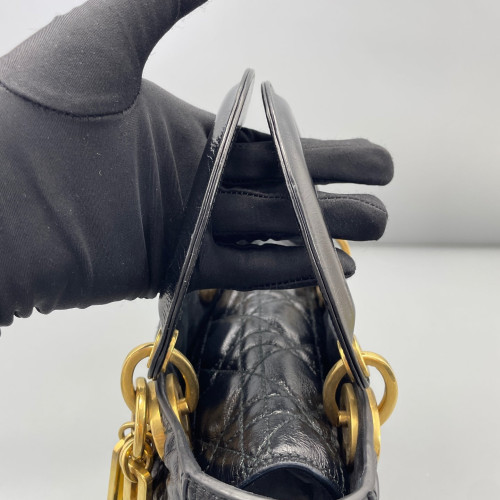 Dior Small Lady Dior Lambskin Black