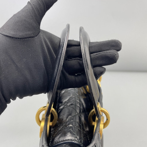 Dior Small Lady Dior Lambskin Black