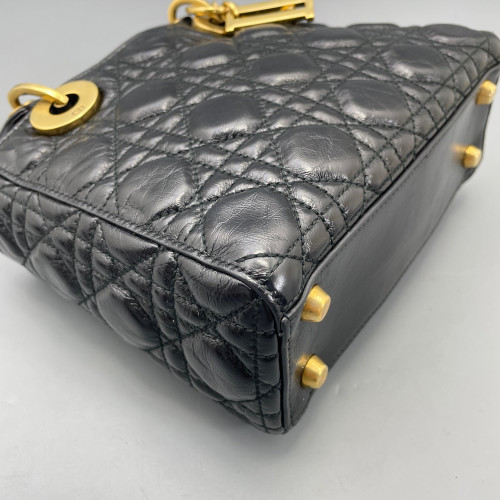Dior Small Lady Dior Lambskin Black