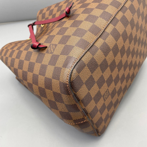Louis Vuitton Neonoe MM Damier Ebene Brown Azalea