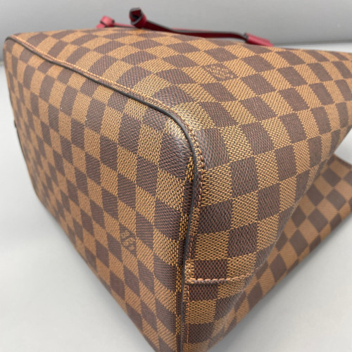 Louis Vuitton Neonoe MM Damier Ebene Brown Azalea