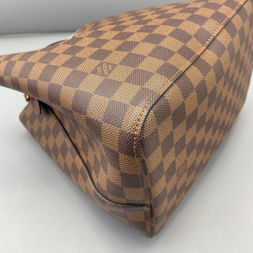 Louis Vuitton Neonoe MM Damier Ebene Brown Azalea