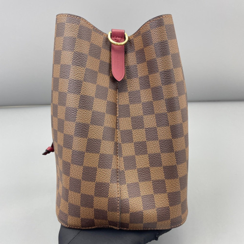 Louis Vuitton Neonoe MM Damier Ebene Brown Azalea