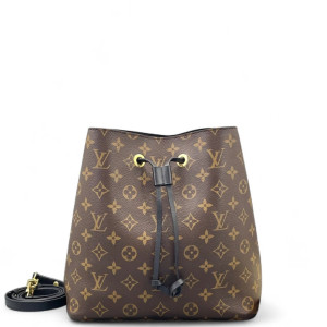 Louis Vuitton Neonoe MM Monogram Black Brown