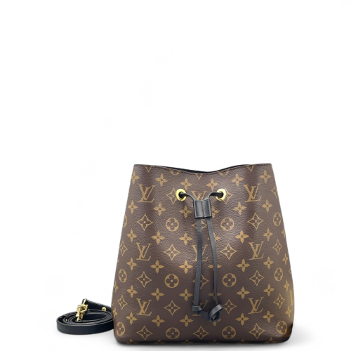 Louis Vuitton Neonoe MM Monogram Black Brown