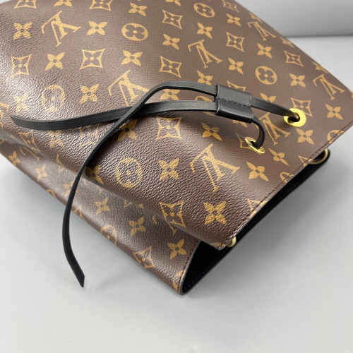 Louis Vuitton Neonoe MM Monogram Black Brown