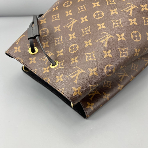 Louis Vuitton Neonoe MM Monogram Black Brown