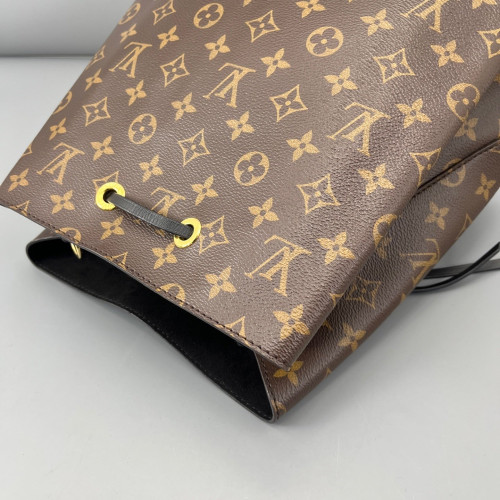 Louis Vuitton Neonoe MM Monogram Black Brown