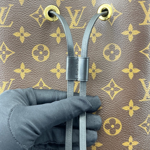 Louis Vuitton Neonoe MM Monogram Black Brown