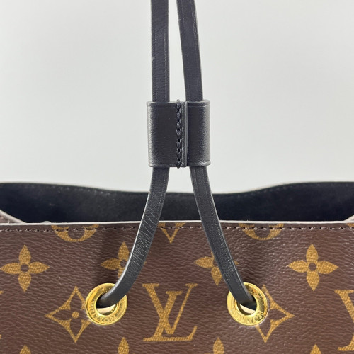 Louis Vuitton Neonoe MM Monogram Black Brown