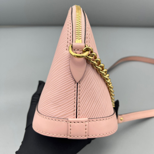 Louis Vuitton Crossbody Bag Epi Pink
