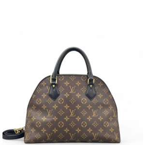 Louis Vuitton Alma BNB Monogram Brown Black