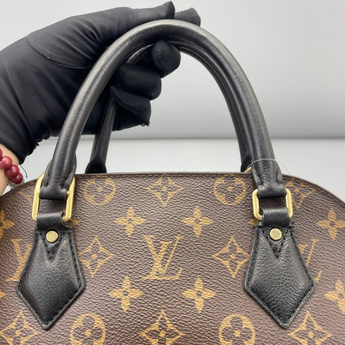 Louis Vuitton Alma BNB Monogram Brown Black