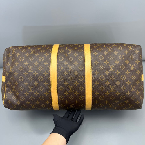 Louis Vuitton Keepall Bandouliere 55 Monogram Brown Louis Vuitton Keepall Bandouliere 55 Monogram Brown