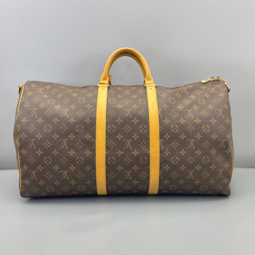 Louis Vuitton Keepall Bandouliere 55 Monogram Brown Louis Vuitton Keepall Bandouliere 55 Monogram Brown