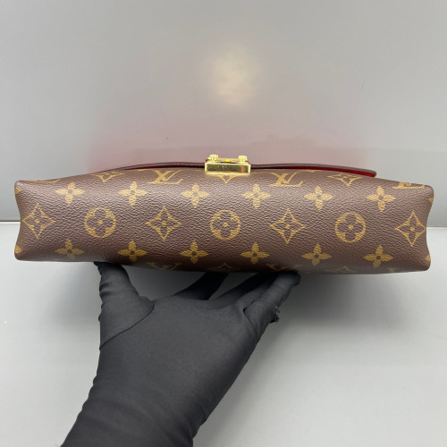 Louis Vuitton Pallas Chain Monogram Brown Red