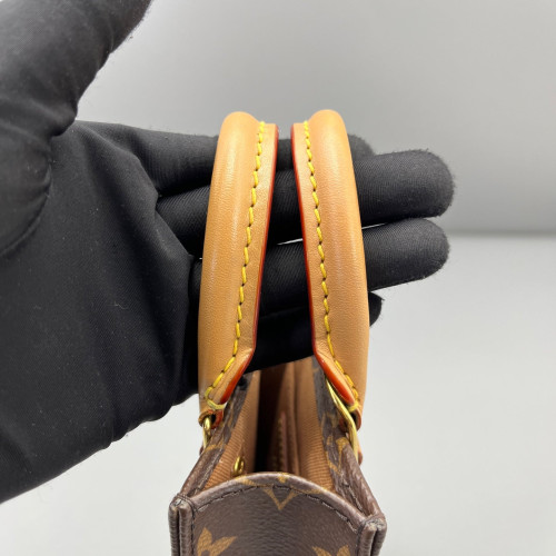 Louis Vuitton Petite Sac Plat Monogram Brown