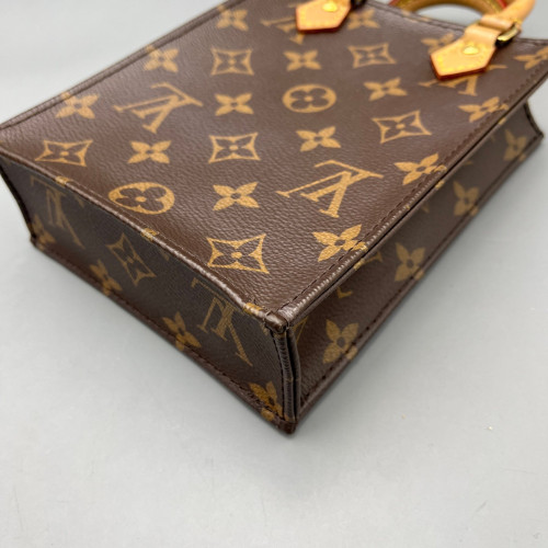 Louis Vuitton Petite Sac Plat Monogram Brown