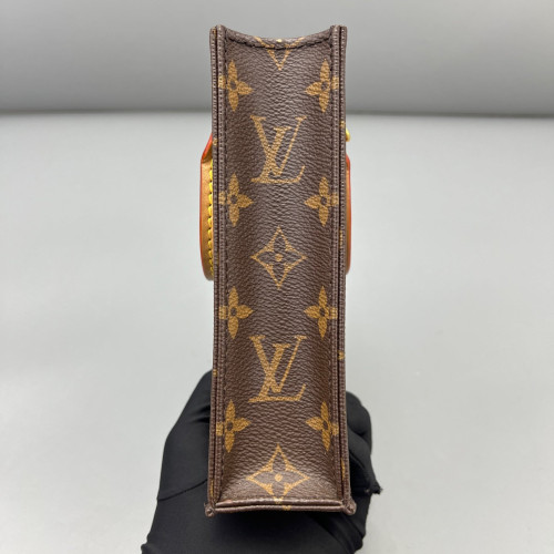 Louis Vuitton Petite Sac Plat Monogram Brown