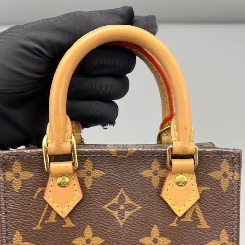 Louis Vuitton Petite Sac Plat Monogram Brown