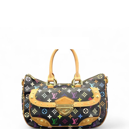 Louis Vuitton Rita Shoulder Bag Monogram Multicolor Black Louis Vuitton Rita Shoulder Bag Monogram Multicolor Black