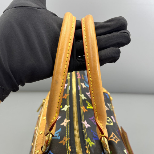 Louis Vuitton Rita Shoulder Bag Monogram Multicolor Black Louis Vuitton Rita Shoulder Bag Monogram Multicolor Black