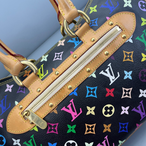 Louis Vuitton Rita Shoulder Bag Monogram Multicolor Black Louis Vuitton Rita Shoulder Bag Monogram Multicolor Black