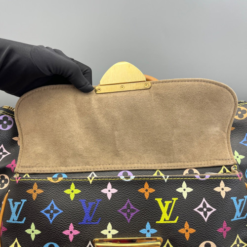 Louis Vuitton Rita Shoulder Bag Monogram Multicolor Black Louis Vuitton Rita Shoulder Bag Monogram Multicolor Black