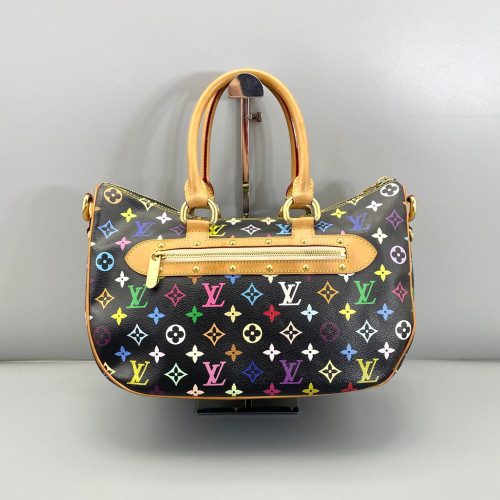 Louis Vuitton Rita Shoulder Bag Monogram Multicolor Black Louis Vuitton Rita Shoulder Bag Monogram Multicolor Black