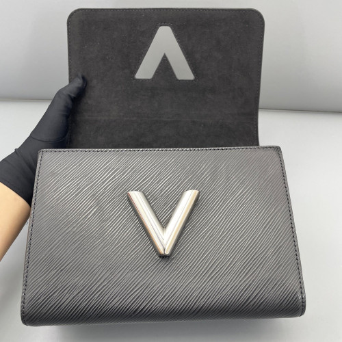 Louis Vuitton Twist MM Epi Black