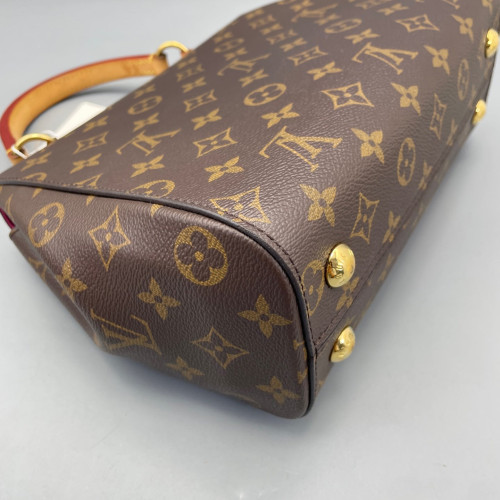 Louis Vuitton Cluny Bb Monogram Brown Pink